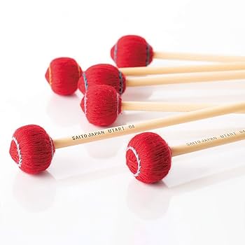 マリンバ用マレット 7組 マリンバ用マレット 7組 ◇Musicmart◇ マーチングバンド